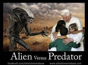 146 Alien Vs Predator The Pope Pedophilia Funny Parody 300x223 Comment ...