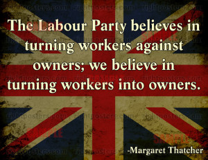 Margaret Thatcher Union Poster