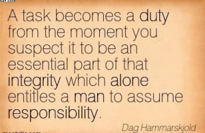 Becomes A Duty From The Moment You Suspect It To Be An Essential Part ...