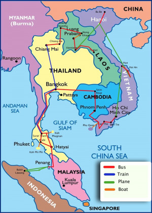 Southeast Asia Map