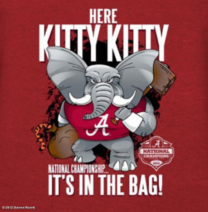 ... Rovell's photo: Like this Alabama Champions T-shirt taunting Tigers