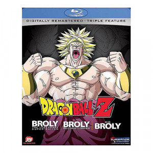 dragon ball z broly triple feature