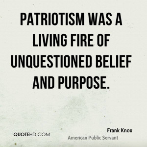 Frank Knox Memorial Day Quotes