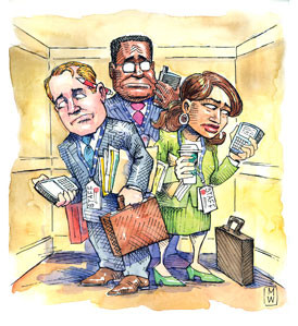 Overworked and underpaid in the capital