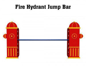 View Product Details: dog agility Equipment: Fire Hydrant Jump