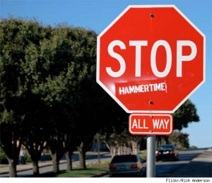 Hacked Altered Stop Signs Start Hammertime