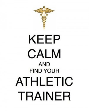 Woodall's Law: Keep Calm and Find Your Athletic Trainer