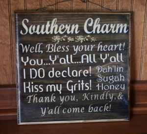 Southern Sayings Southern Charm Southern Phrases by NaturesGlow, $25 ...