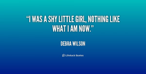 Quotes About Shy Girls