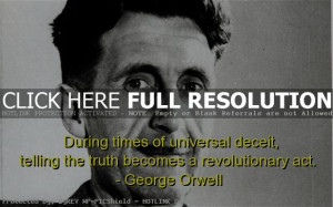 george orwell, best, quotes, sayings, truth, meaningful, deep