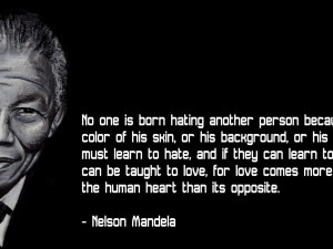 Download 'inspirational hd quote from nelson mandela' HD wallpaper
