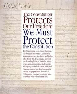 We must protect the constitution