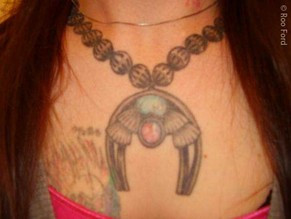 Squash Blossom tattoo / credit: Roo Ford