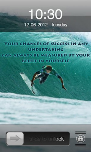 View bigger - Sea Side Surfing IPhone Locker for Android screenshot