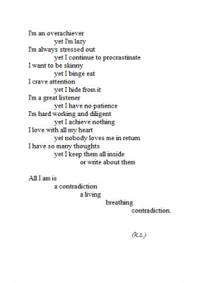 quote life depression sad pain eating disorder alone broken hopeless ...