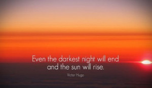 The sun always rises…