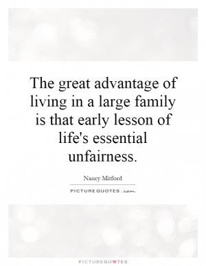 Family Quotes Fairness Quotes Nancy Mitford Quotes