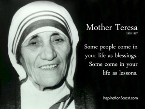 Mother Teresa People Quotes
