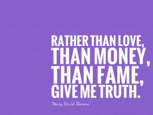 Rather Than Love Money Fame