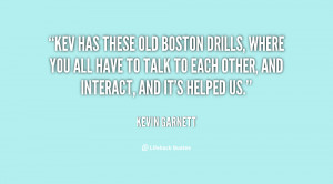 Celtics Kevin Garnett Quotes