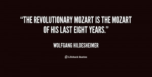 Wolfgang Mozart Quotes