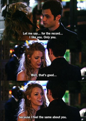 love Serena and Nate together... But Serena and Dan can be cute.