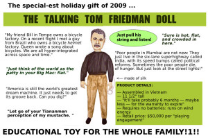 Tom Friedman Talking Doll Won Stop