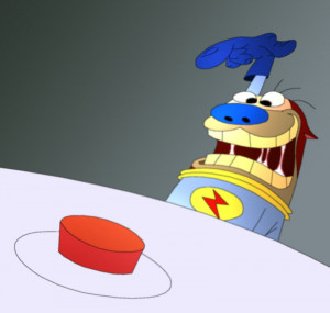 Ren and Stimpy Red Button