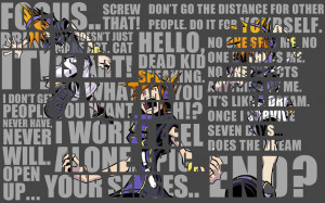 TWEWY - Neku Sakuraba Quotes Wallpaper by roxas431
