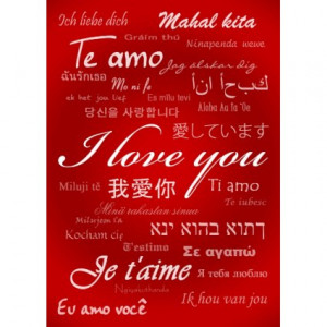 Love You (30 Languages) by Holiday_Gear