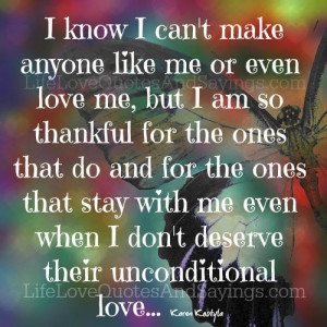 Can’t Make Anyone Like Me..