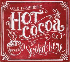 box sign hot cocoa served here more holiday fashion christmas cocoa ...