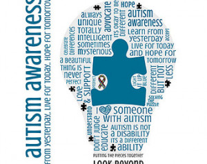 Autism Awareness Digital Image