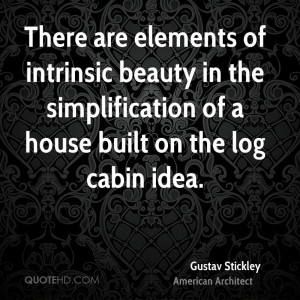 There are elements of intrinsic beauty in the simplification of a ...