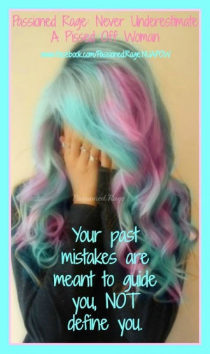 Mermaid hair with good quote