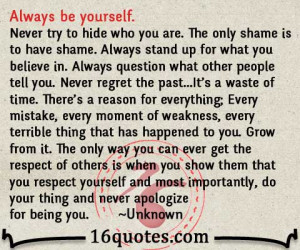 always be yourself quotes