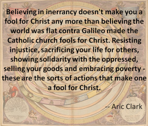 believing in inerrancy doesn t make you a fool for christ anymore than ...