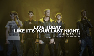The Wanted Quotes Tumblr