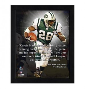 Home Collectibles Pro Quotes Curtis Martin Class of 2012 Pro Quote