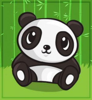 cute panda - cartoon-pandas Fan Art