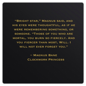 Bane Quotes Magnus bane (clockwork
