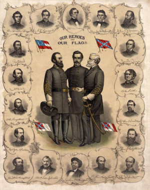 Picture of the Confederate Generals