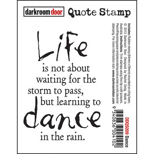 Quote Stamp - Dance