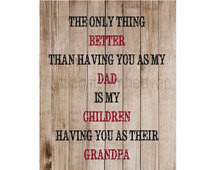 ... grandpa, grandpa quote canvas, grandparents day, fathers day print