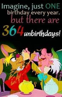 364 unbirthdays