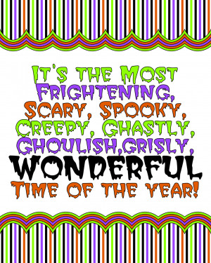 Cute Halloween Quotes Sign for halloween lovers,