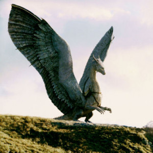 ... and the one below it is the dragon Saphira from the Eragon series