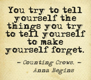 Counting Crows, Anna Begins
