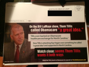 ... Hagan Trolls GOP Frontrunner With Obamacare 'Great Idea' Quote (PHOTO