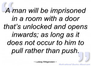 man will be imprisoned in a room with a ludwig wittgenstein